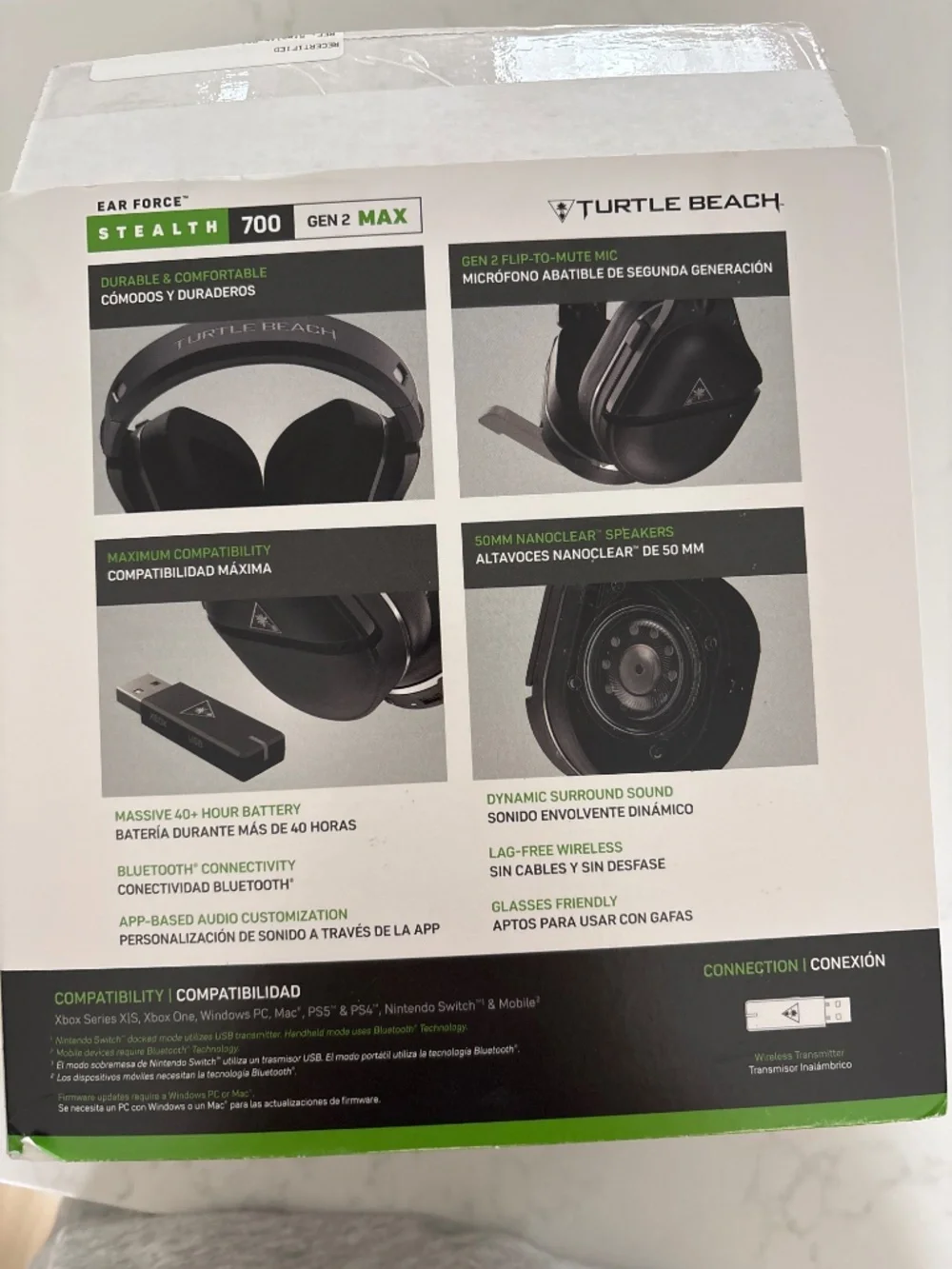 Turtle Beach wireless gaming headset